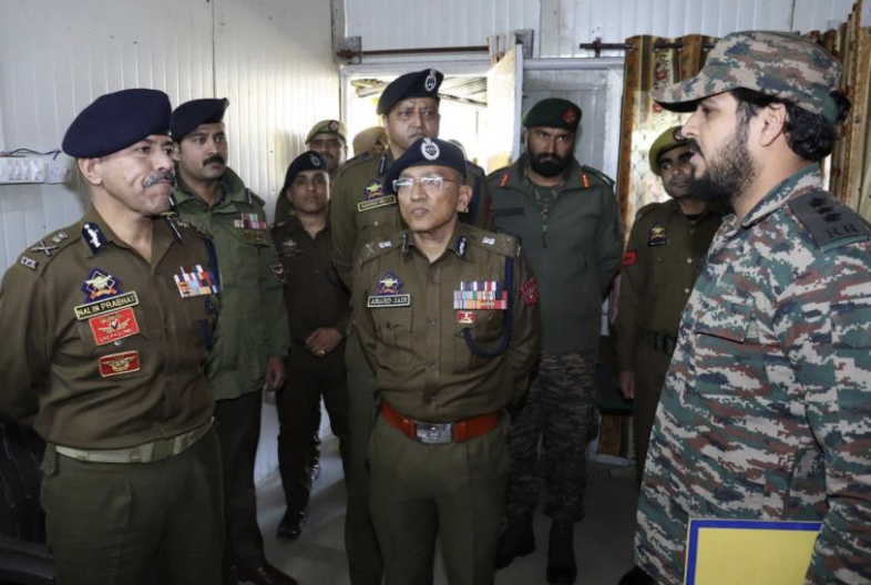 J&K DGP visits Doda, reviews security situation